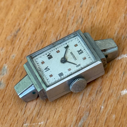 14mm Vintage Madorina Art Deco Ladies Swiss Manual Wind Watch PARTS / REPAIR