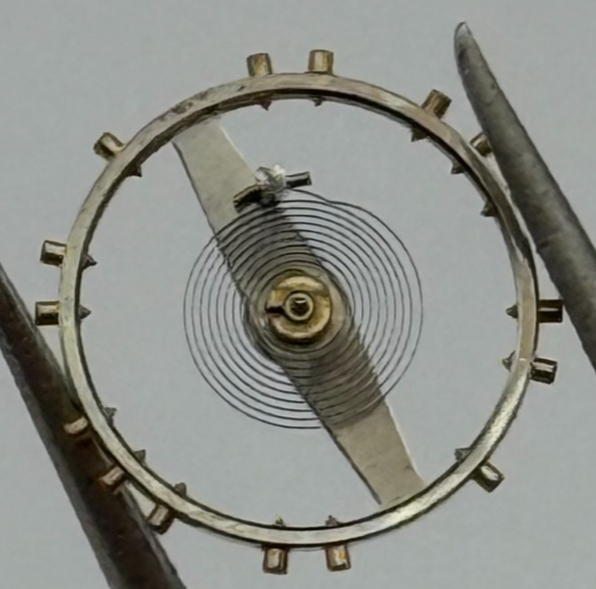 AS 1525 1526 Balance Wheel Complete And Spring  953 M Watch Movement Parts NOS