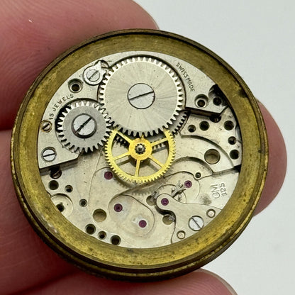 29.1mm Men's Dumont OM 125 Otto Meyer Manual Wind Swiss Watch Movement PARTS