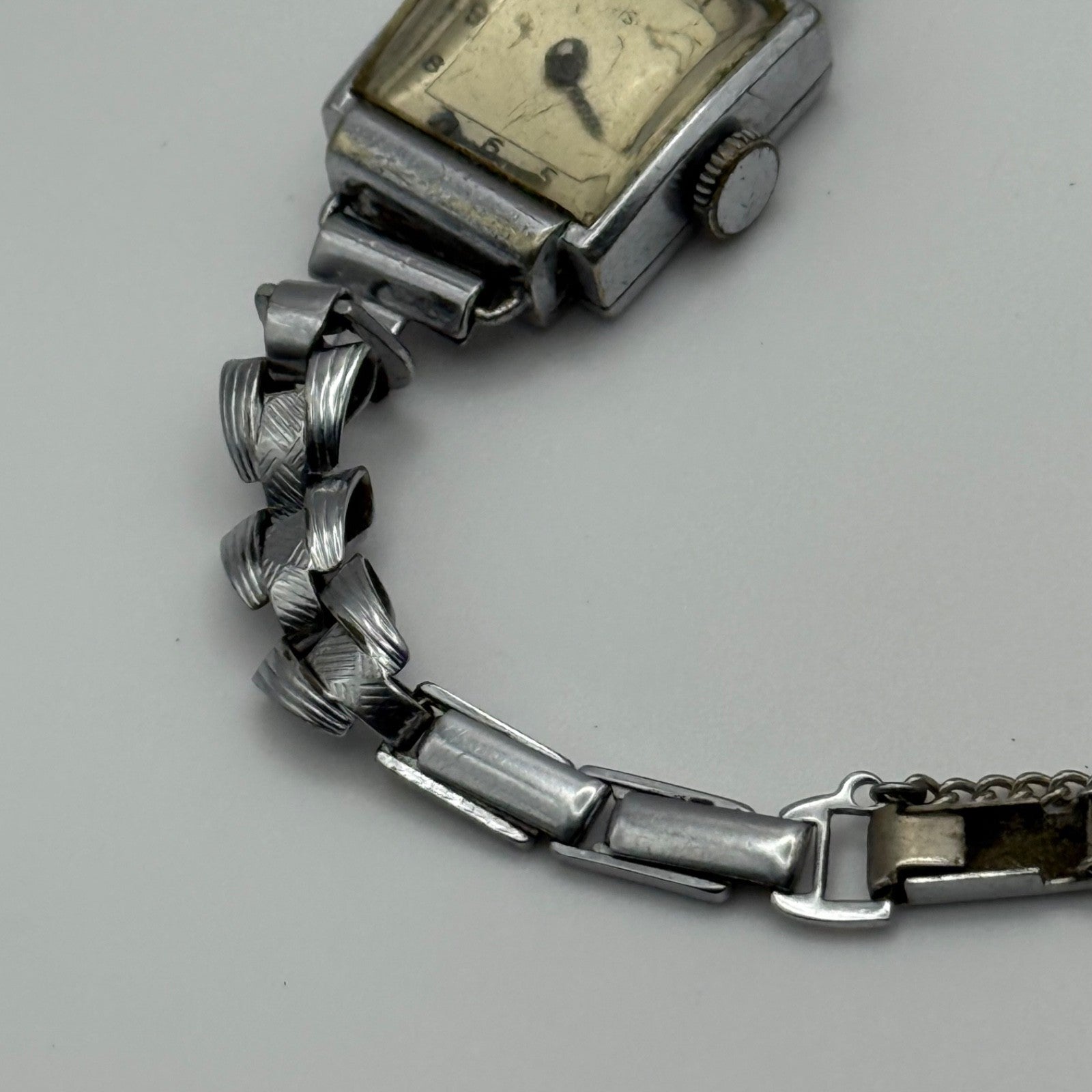 17mm Vintage Oris Ladies Swiss Prima Bracelet Manual Wind Watch PARTS / REPAIR