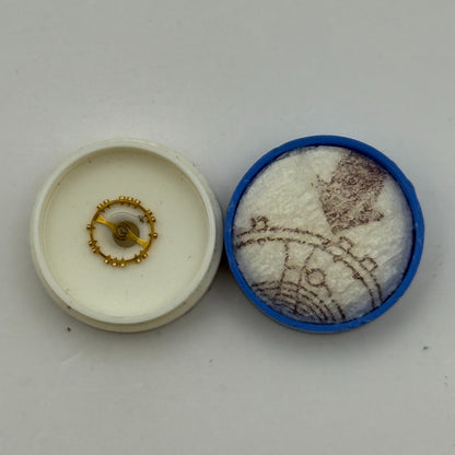 Femga 41 Balance Wheel Complete And Spring 5 1/4''' 1006 M Watch Movement Parts 