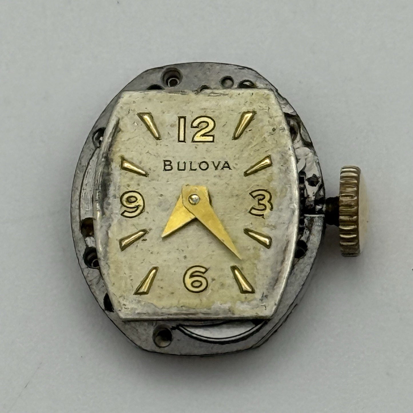 13mm Running Vintage Ladies Bulova 5AD Manual Wind Swiss Watch Movement PARTS