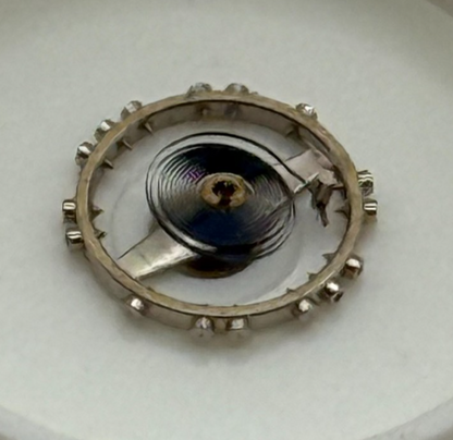 AS 976 1012 Balance Wheel Complete And Spring 29 M Watch Movement Parts NOS 