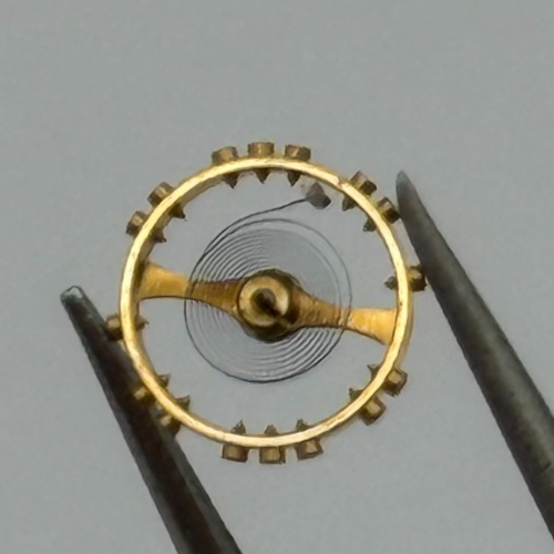 AS 976 1012 Balance Wheel Complete And Spring 29 M Watch Movement Parts NOS