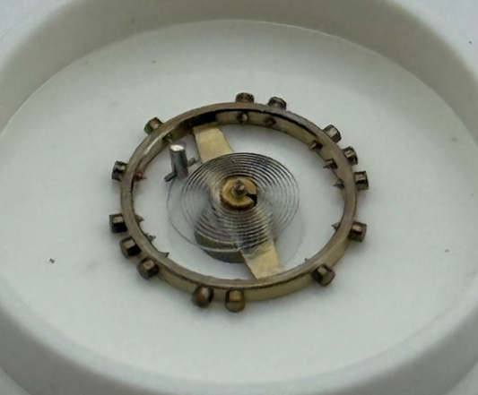 FHF 60 Balance Wheel Complete And Spring 6¾–8’’’ 200 M Watch Movement Parts NOS
