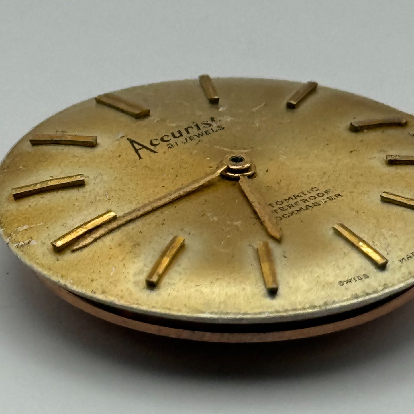 ETA 2451 Watch Movement Automatic  Accurist Shock Master Vintage Parts 28.5mm