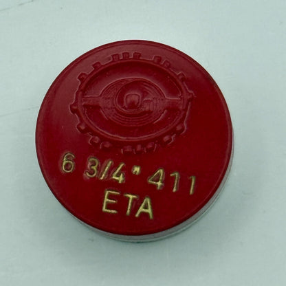 ETA 411 Balance Complete 6 3/4''' Renata Watch Movement Parts Vintage NOS
