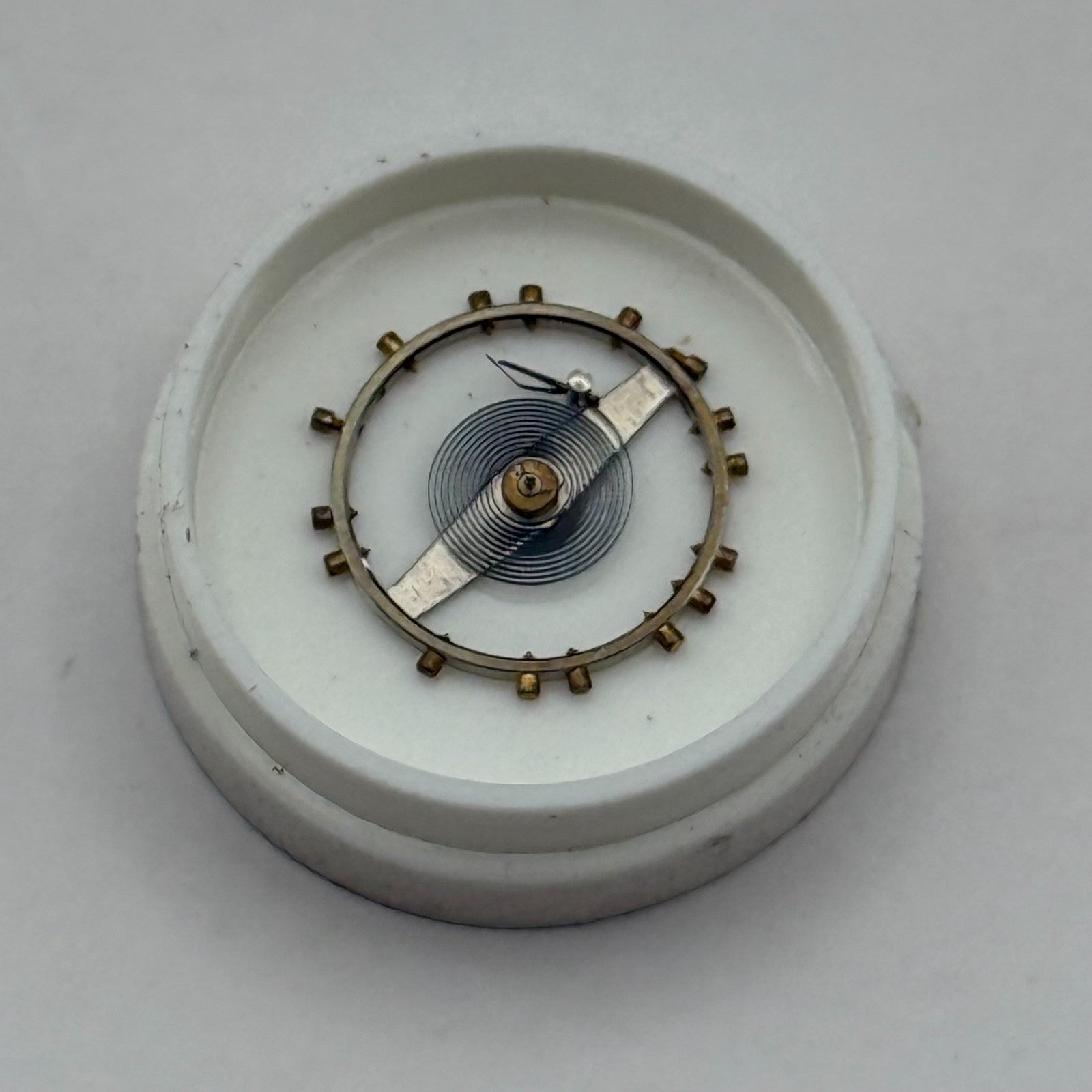 ETA 2320, 2401 Balance Wheel Complete And Spring M Watch Movement Parts NOS