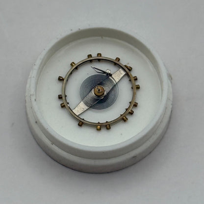 ETA 2320, 2401 Balance Wheel Complete And Spring M Watch Movement Parts NOS