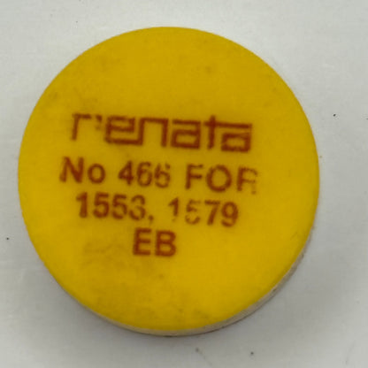 EB 1553 1579 Balance Wheel Complete And Spring  466 Watch Movement Parts NOS