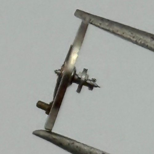 Brac 2051 Balance Wheel Complete And Spring 5 1/4''' 69 M Watch Movement Parts