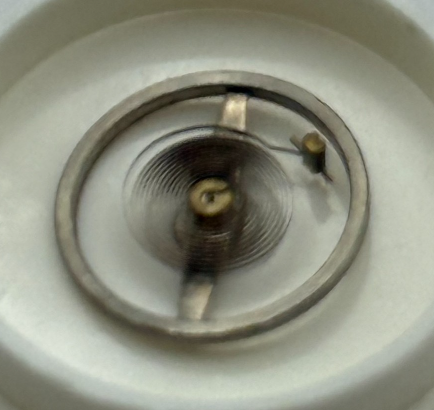 Oris 470 471 Balance Wheel Complete And Spring 334 Watch Movement Parts NOS