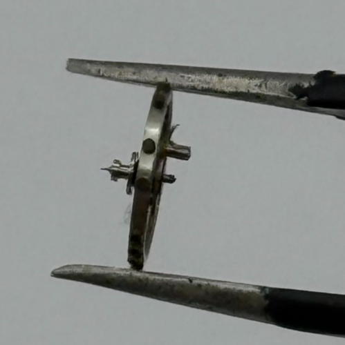 ETA 761 1201 Balance Wheel Complete And Spring 145 Watch Movement Parts NOS