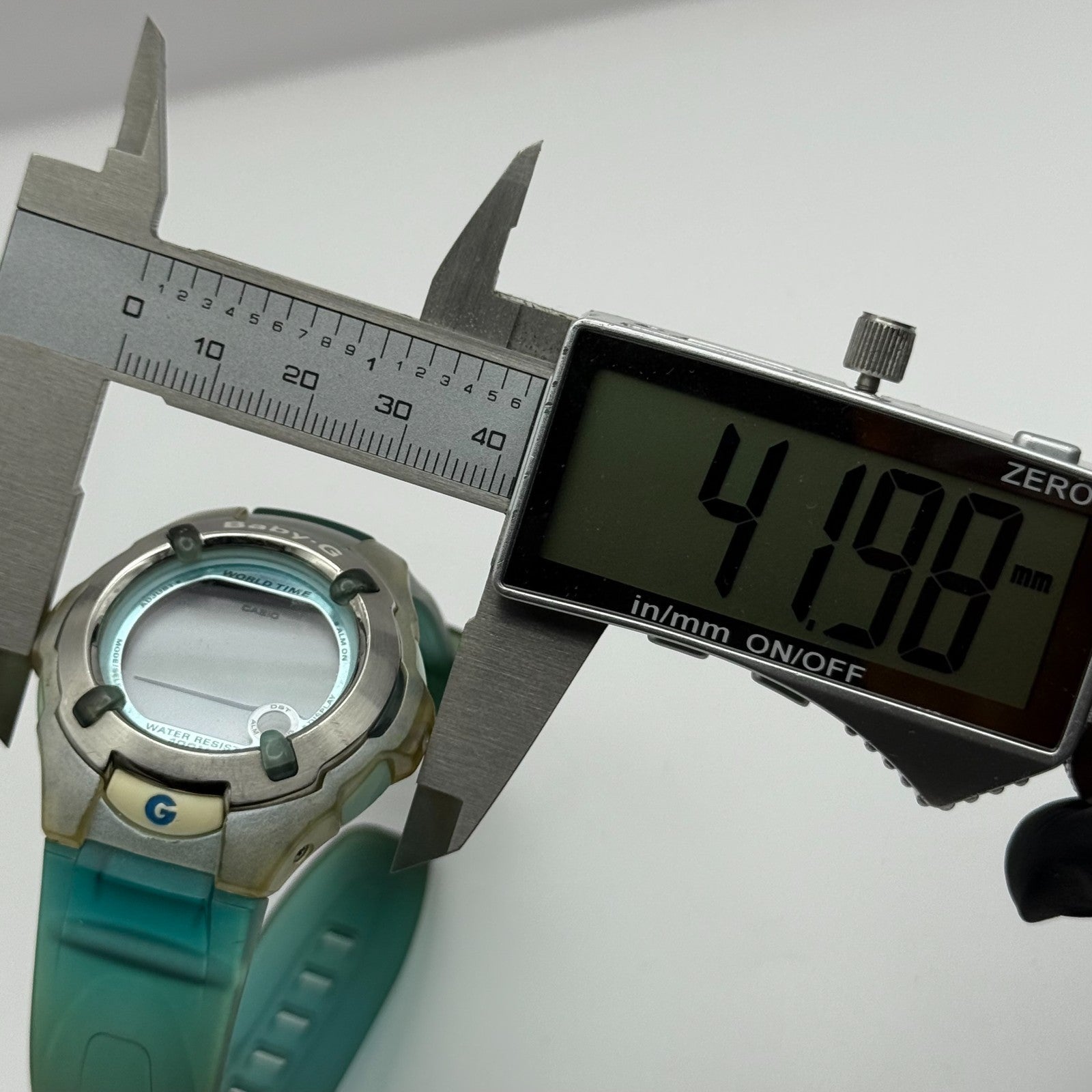 Casio Baby-G BG-172 Digital World Time Quartz Watch 42mm PARTS REPAIR