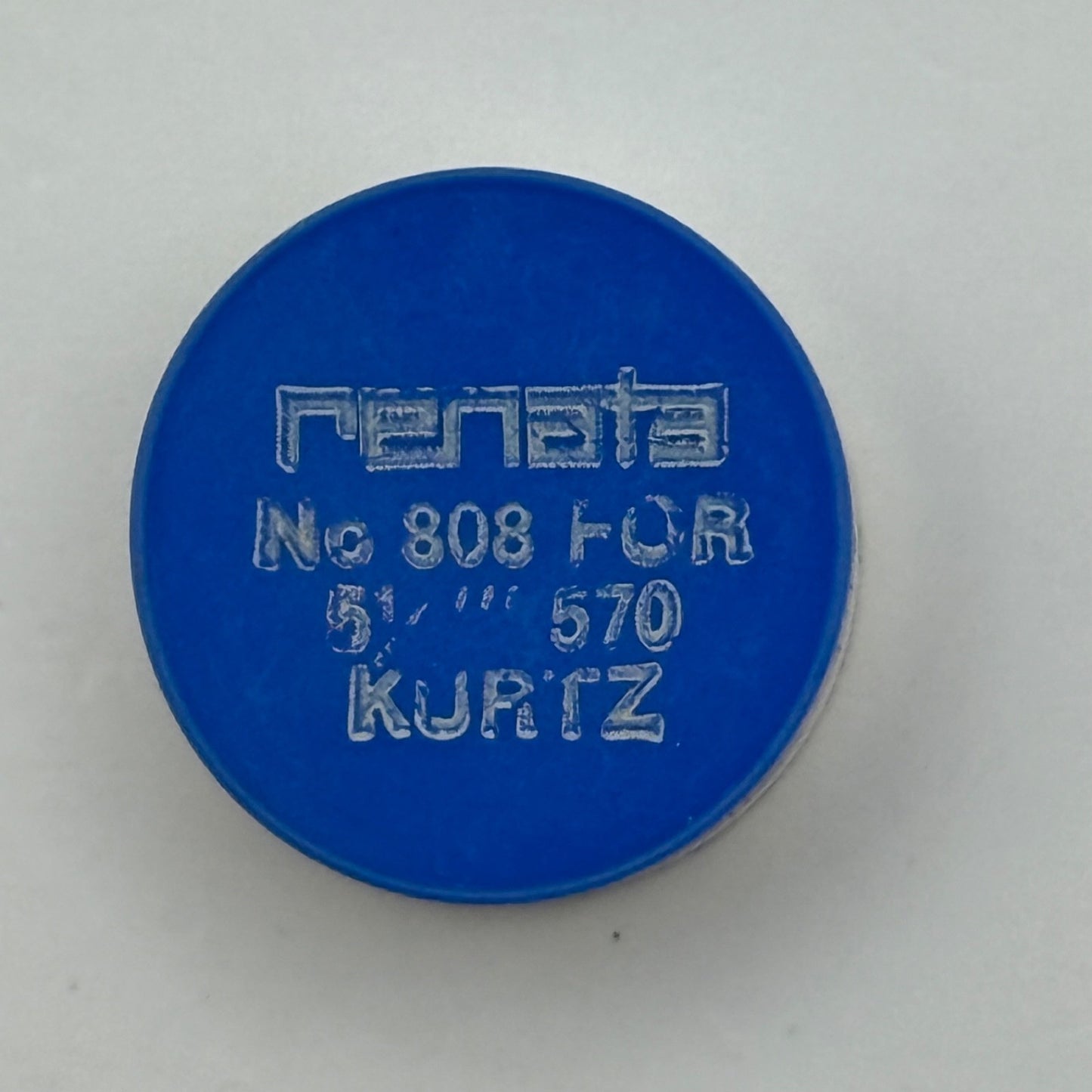 Kurtz 570 Balance Wheel Complete And Spring 5 1/4''' 808 Watch Movement Parts 