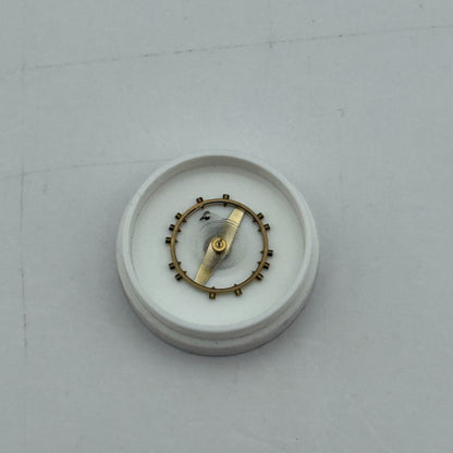 FHF 70 Balance Wheel Complete And Spring 10 1/2''' 201 M Watch Movement Parts 