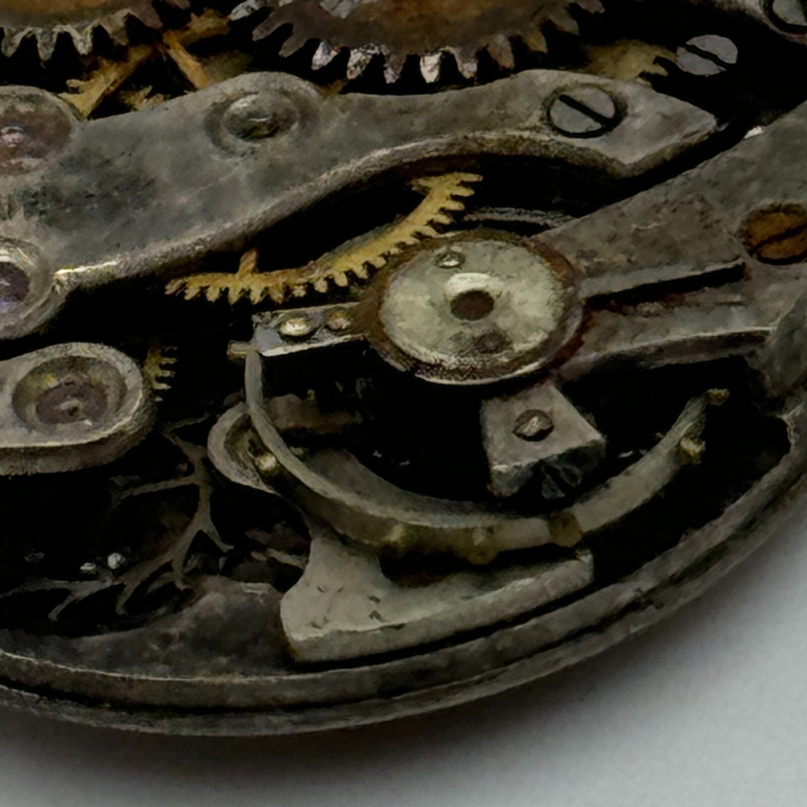 22mm AS 574 A Schild 15 Jewels Manual Wind Watch Movement Swiss Vintage PARTS