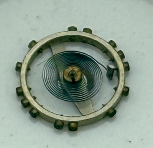 AS 976 1012 Balance Wheel Complete And Spring 29 M Watch Movement Parts NOS 