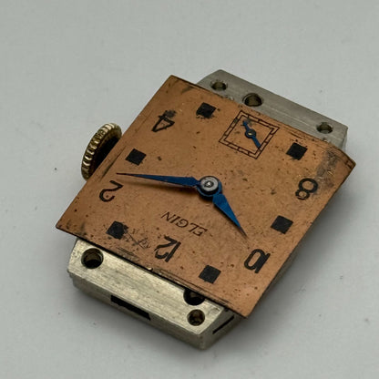 1939 Vintage 15/0s Elgin 536 Model 1 American Watch Movement PARTS REPAIR