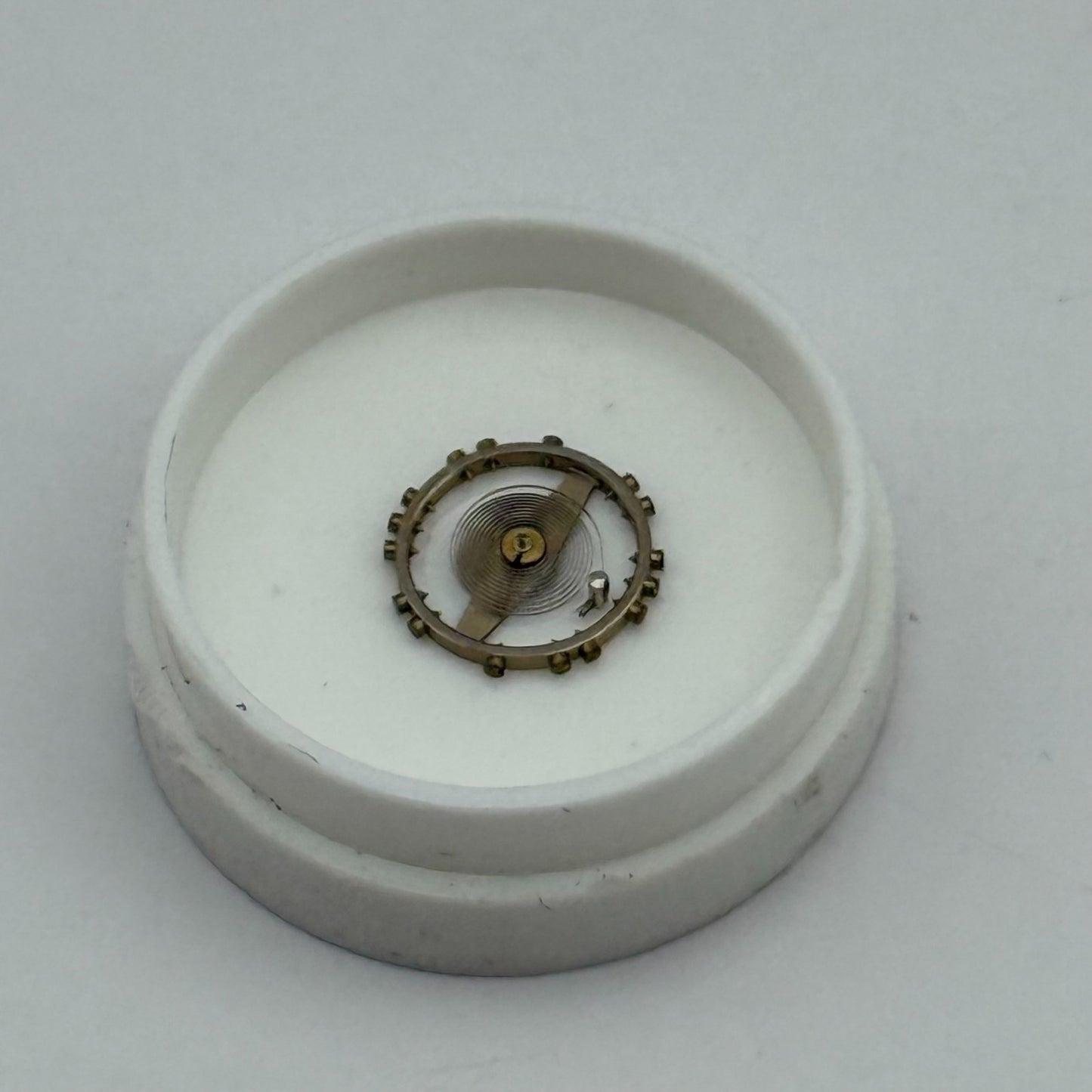 FHF 159 Balance Wheel Complete And Spring 3–10’’’ 190 M Watch Movement Parts NOS