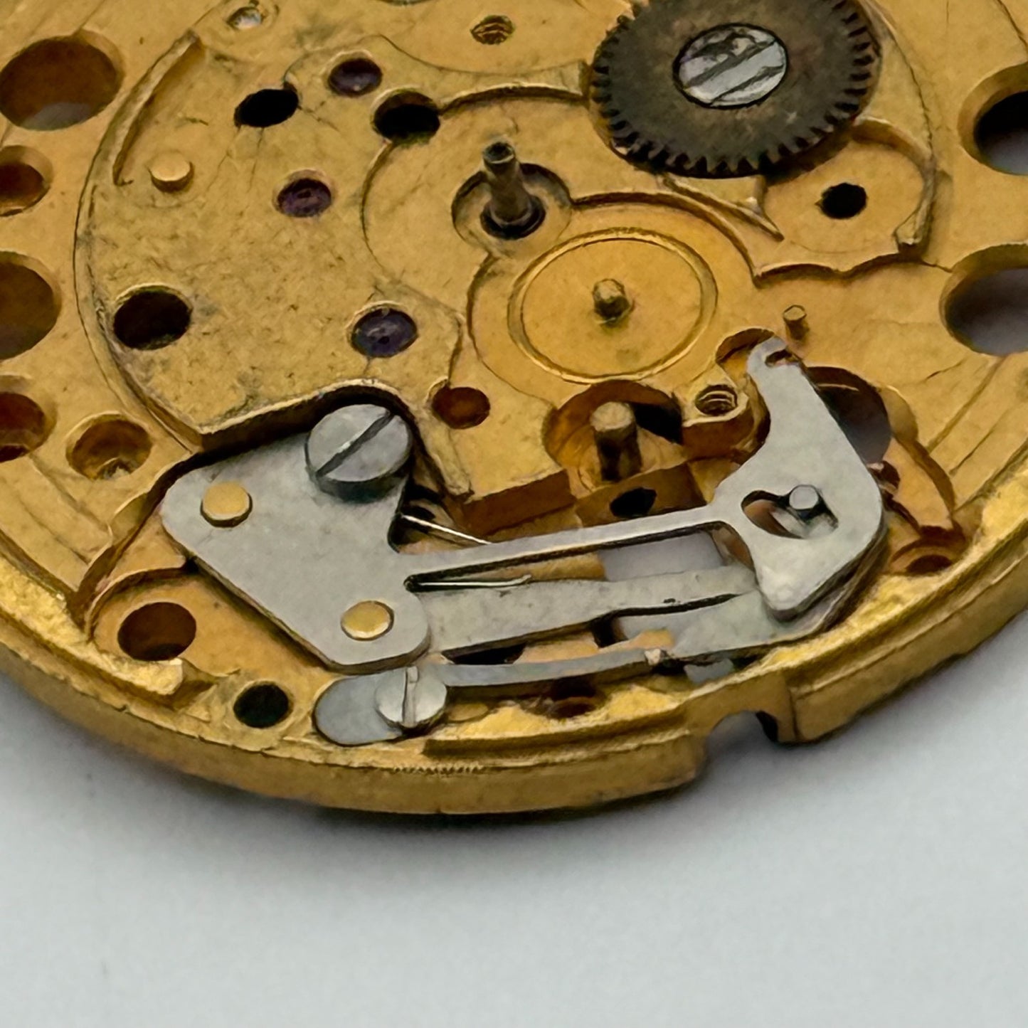Tissot Omega 2481 Automatic Incomplete Watch Movement Vintage Swiss Parts Repair