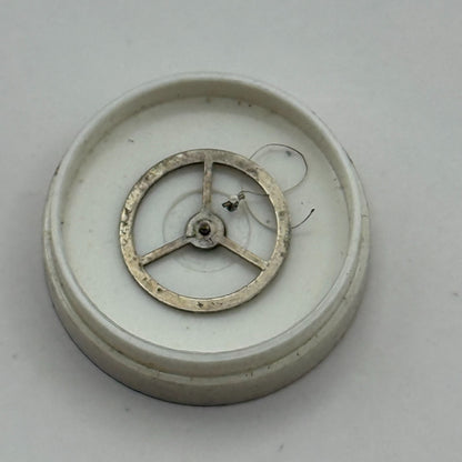 EB 1197 Balance Complete 10 1/2’’’ Renata Watch Movement Parts Vintage DAMAGED