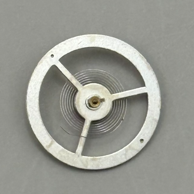 EB 8800 Balance Wheel Complete And Spring 12’’’ 1309 Watch Movement Parts NOS