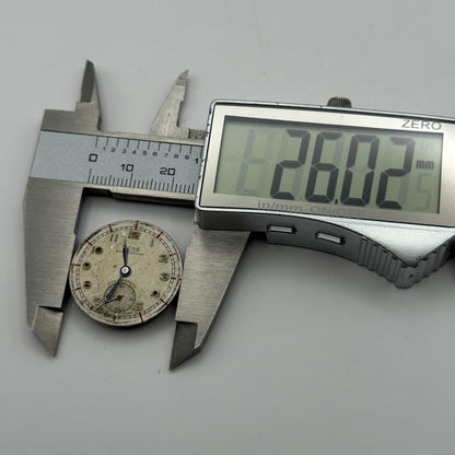 FHF 70 Rone Sportsmans 1046 Watch Movement Manual Wind Vintage Parts 23.5mm