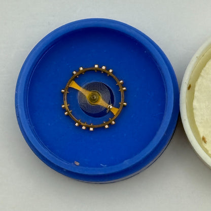 Helvetia 106 Balance Complete 5 1/4''' Renata 218 Watch Movement Parts NOS