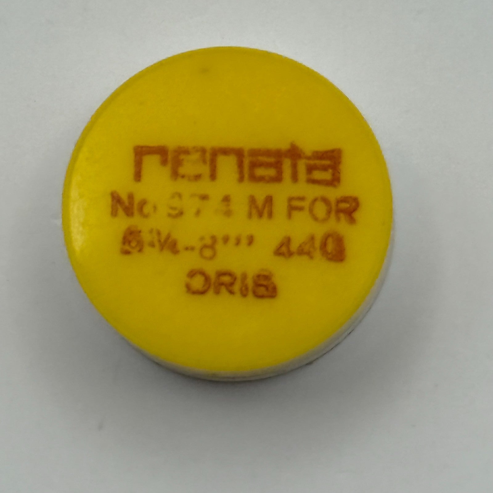 Oris 440 Balance Wheel Complete And Spring 6¾–8’’’ 974 M Watch Movement Parts 