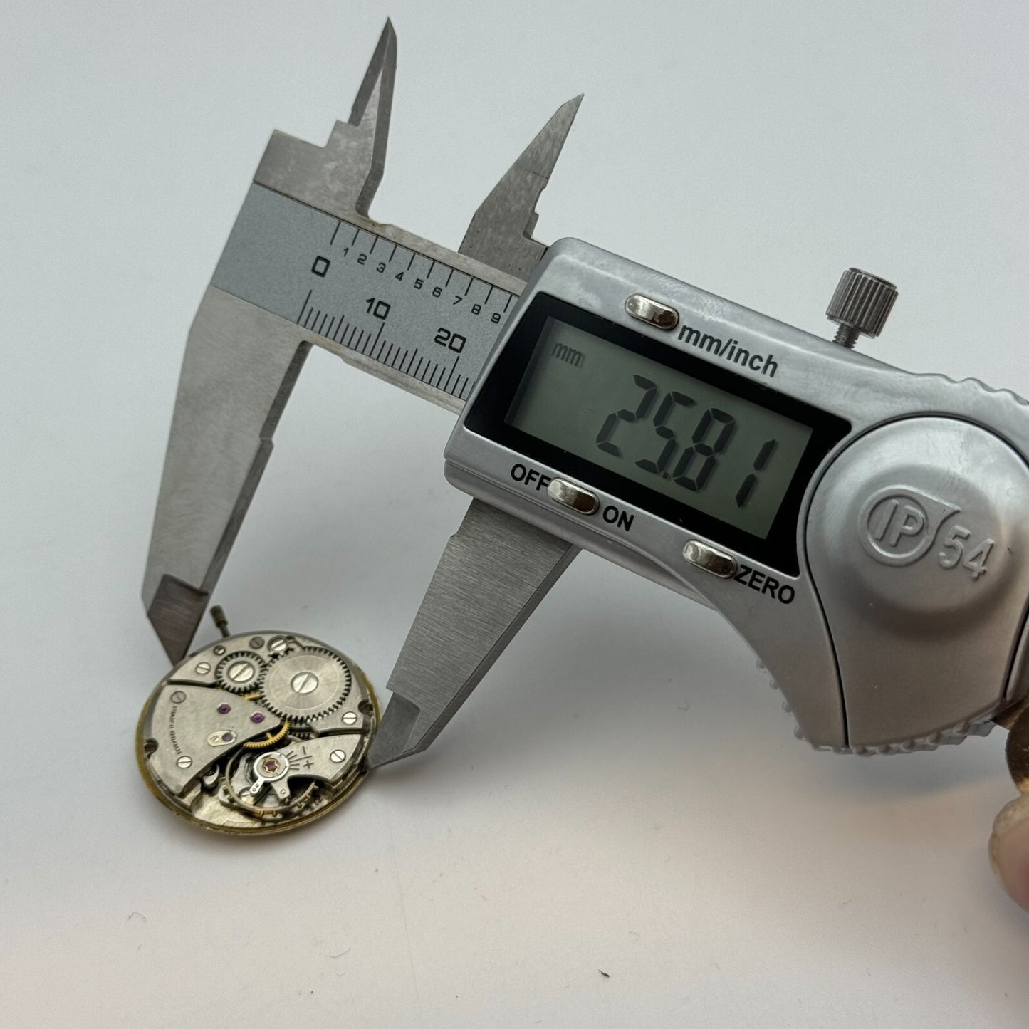 25.8mm Men's Verity FHF 72 Manual Wind 17 Jewels Swiss Made Watch Movement PARTS