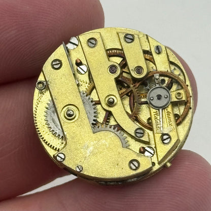 24.9mm Unidentified High Grade Manual Wind Watch Movement Vintage PARTS SPARES