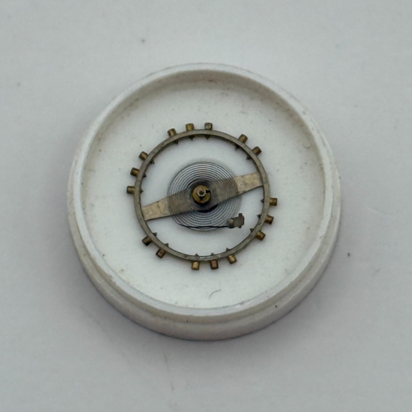 Felsa 690 Balance Wheel Complete And Spring Inca 188 M Watch Movement Parts