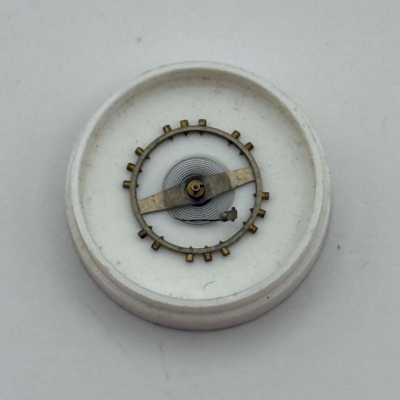 Felsa 690 Balance Wheel Complete And Spring Inca 188 M Watch Movement Parts