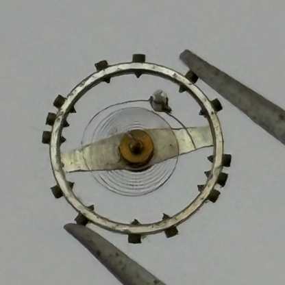 ETA 761 1201 Balance Wheel Complete And Spring 145 Watch Movement Parts NOS