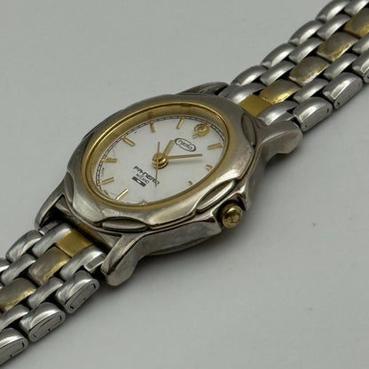 26mm Working Ladies Nero Pa-Nero Milano 2 Tone Quartz Watch 5.25 Inches