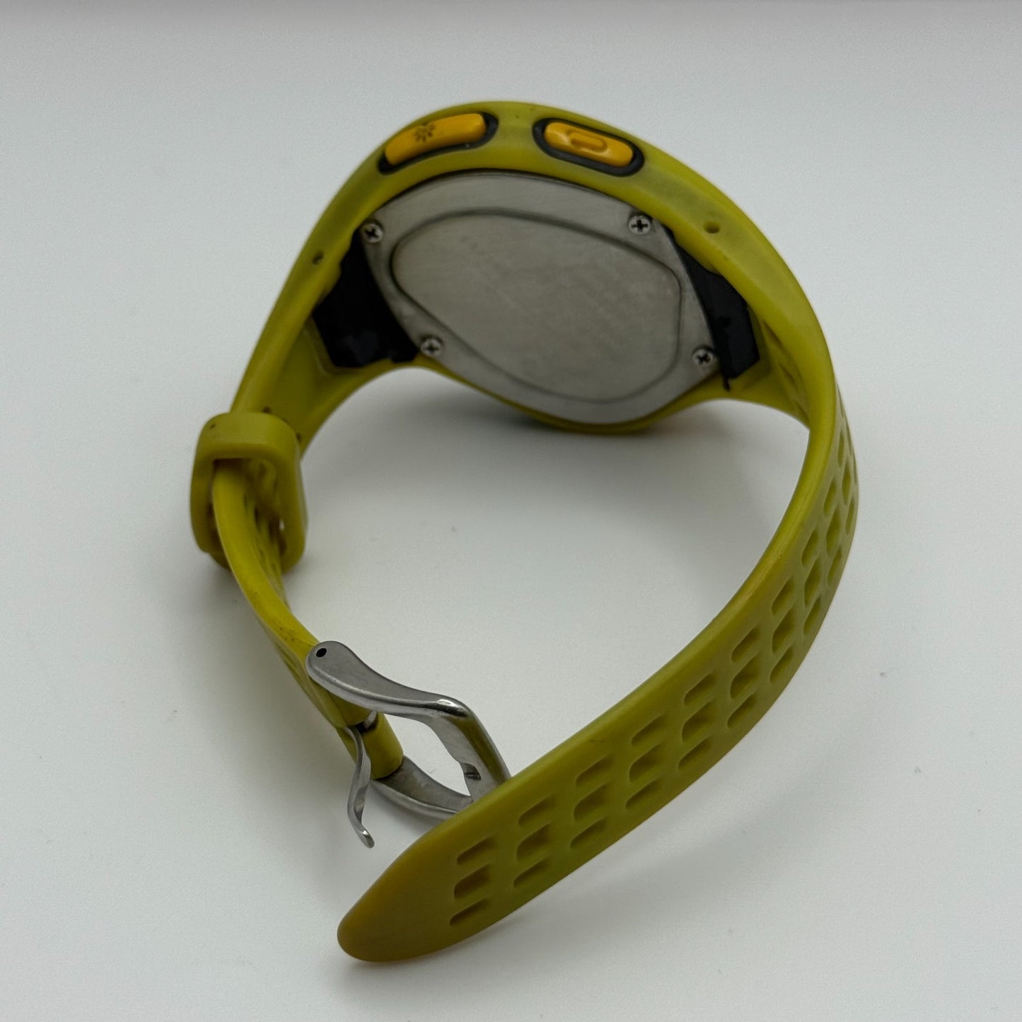 Soma Unisex Yellow Sports Quartz Watch Memory Lap Function 40mm PARTS REPAIR