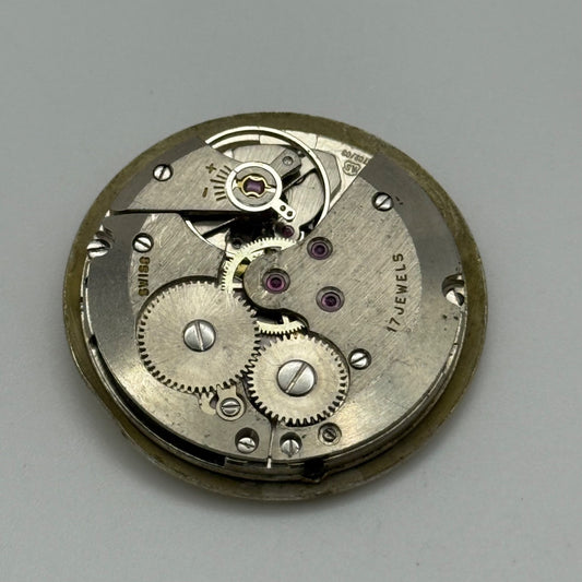 Limit AS 1702/03 Watch Movement Manual Wind Vintage Date Swiss Parts Repair 26mm