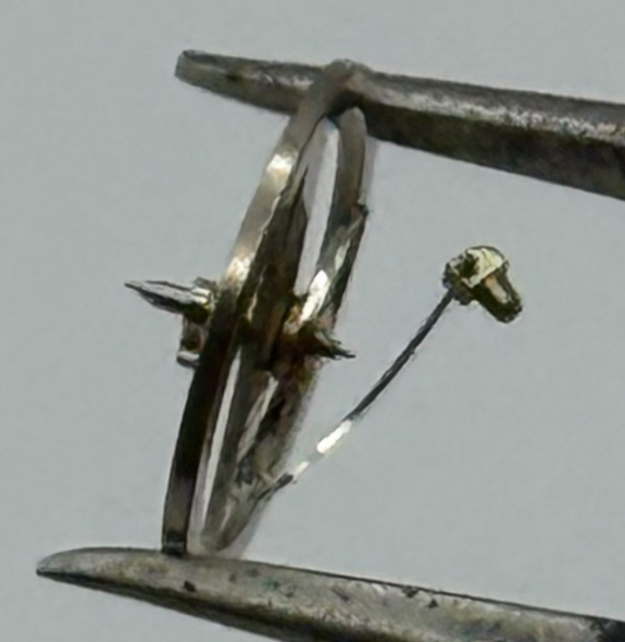 BFG 910 Balance Wheel Complete And Spring  Renata 827 Watch Movement Parts 