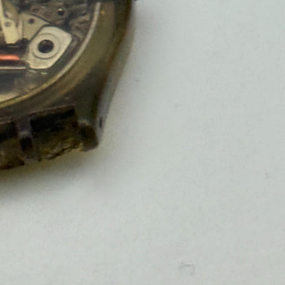 33mm Vintage 1992 Swatch Screw Driver 24 Hour Quartz Watch UNTESTED PARTS REPAIR