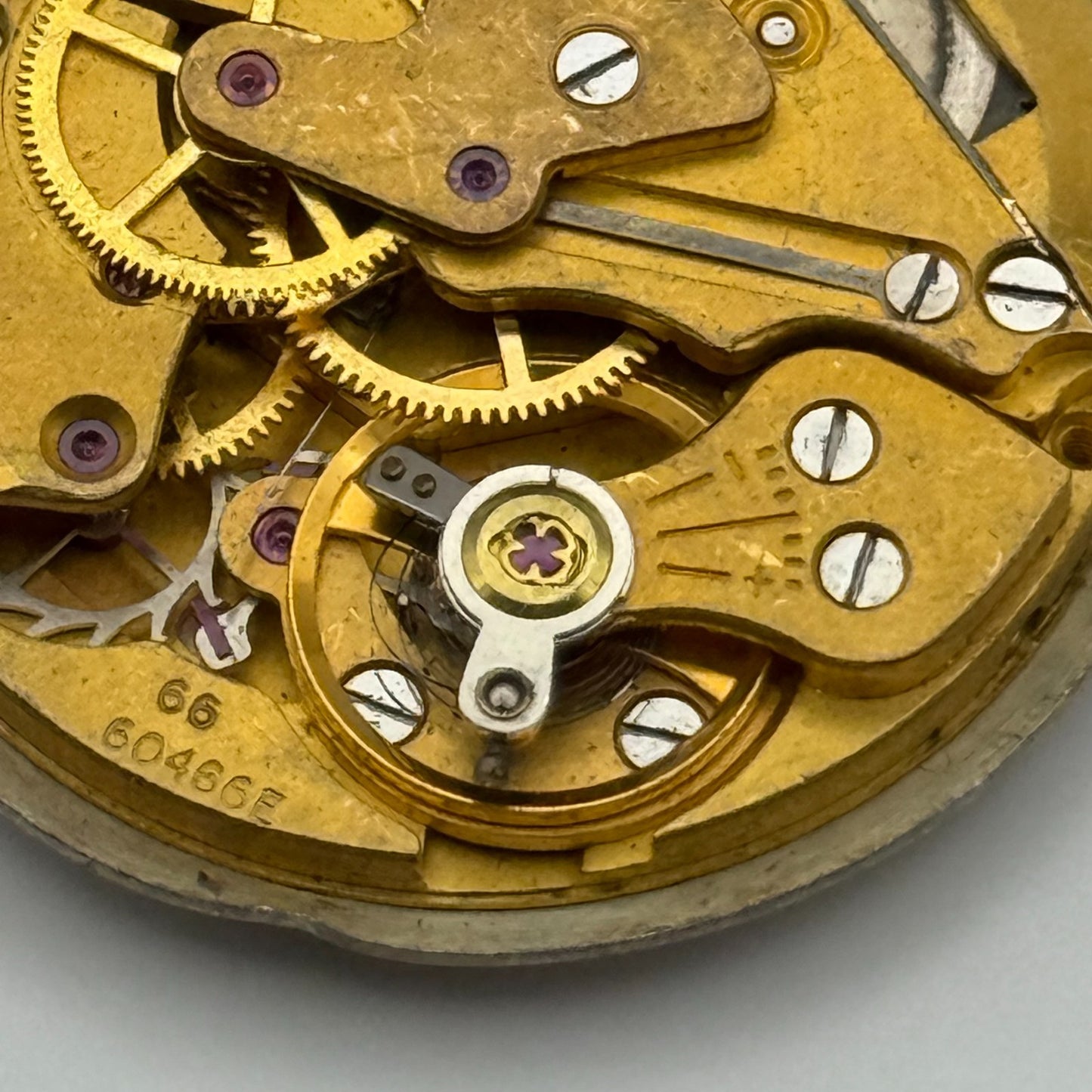 Smiths Astral 66 60466E Men's Watch Movement Manual Wind Vintage Parts Repair