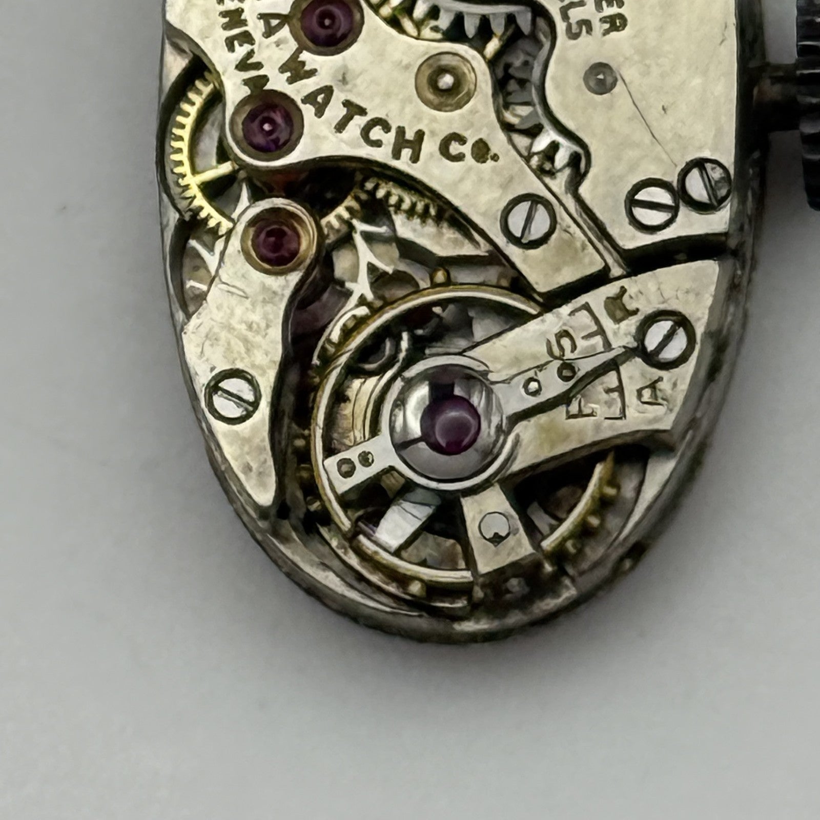 12.9mm Vintage ABRA Art Deco Manual Wind Watch Movement PARTS REPAIR
