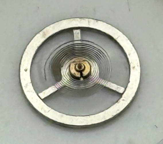 EB 8320 8321 8330 Balance Wheel Complete And Spring Watch Movement Parts 