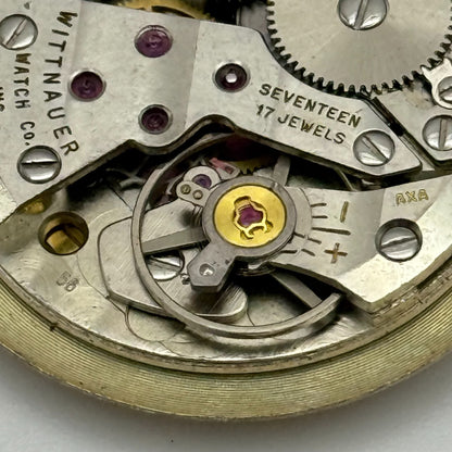 30.6mm Vintage Wittnauer C11K Manual Wind Watch Movement Swiss PARTS REPAIR