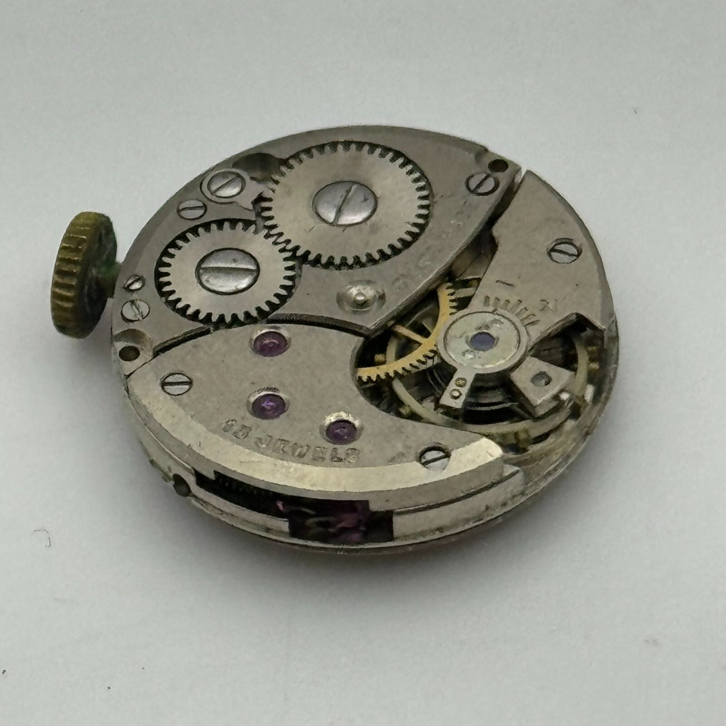 18.5mm Rotary Ladies AS Manual Wind Swiss 15 Jewels Watch Movement Vintage PARTS