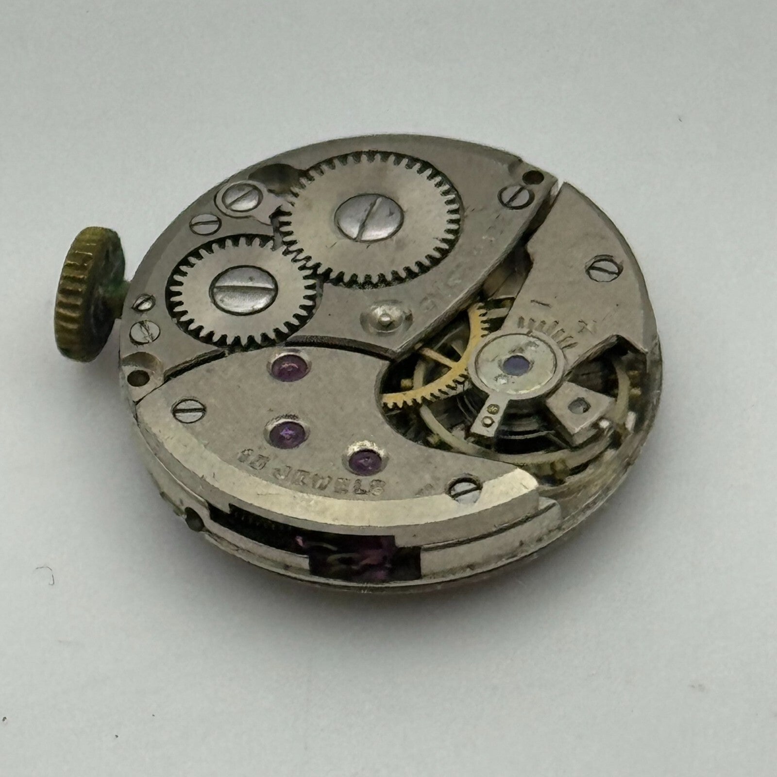 18.5mm Rotary Ladies AS Manual Wind Swiss 15 Jewels Watch Movement Vintage PARTS
