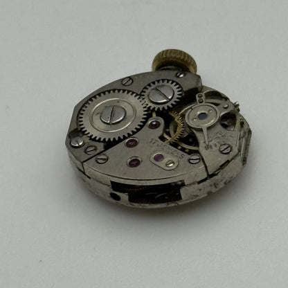 12.8mm Vintage Omer AS 1012 Manual Wind Swiss Watch Movement PARTS REPAIR