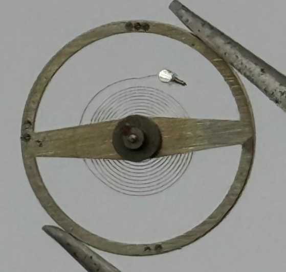 ST 1800 1805 Balance Wheel Complete And Spring Ord + Inca Watch Movement Parts