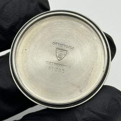 38mm Men’s Tissot Fab Suisse Stainless Steel 81 353 Watch Case + Crown Spares