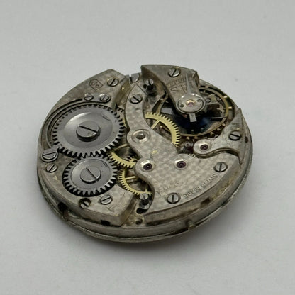 25mm Steiger HP Unidentified Manual Wind Swiss Watch Movement Vintage PARTS